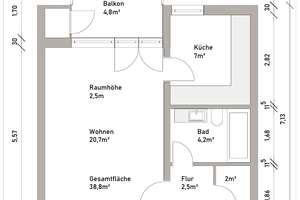 gediegene Wohnung mit Loggia – Kirchhörder Straße 161, 44229 Kirchhörde-Löttringhausen, Dortmund – Vorschaubild 12