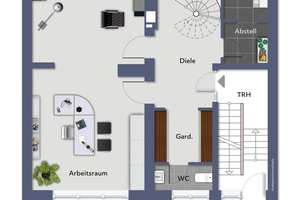 Architektonisches Wohnjuwel im Belgischen Viertel – Drei Einheiten in bester Lage von Krefeld-Cracau – Die vollständige Adresse der Immobilie erhältst du vom Anbieter., 47799 Cracau, Krefeld – Vorschaubild 38