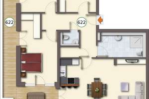 4-Zimmer-Dachgeschoss-Wohnung mit ca. 112,67 m² – Danziger Ring 3/2, 74336 Brackenheim – Vorschaubild 17