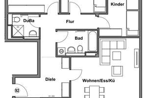 Exklusives 4 Zimmer Penthouse mit gemeinschaftlicher Dachterrasse – Hanauer Straße 8, 80992 Alt-Moosach, München – Vorschaubild 17