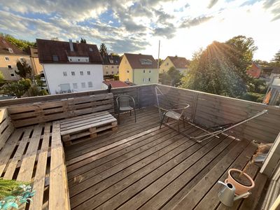 Rendite 4% ! Mehrfamilienhaus mit 4 Wohnungen und Balkonen, Dachterrasse in Regensburg Südost