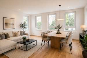 Neubau Erstbezug KfW40-Einfamilienhaus freistehend nahe Stadtpark – Franklinstraße 2A, 70435 Zuffenhausen-Am Stadtpark, Stuttgart – Vorschaubild 2