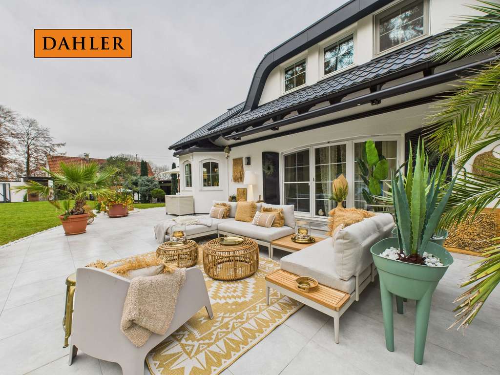 Immobilie in Ziemetshausen - Exklusive Lage am Waldrand - großzügiges Haus mit Pool und Wellnessbereich - Bild 4