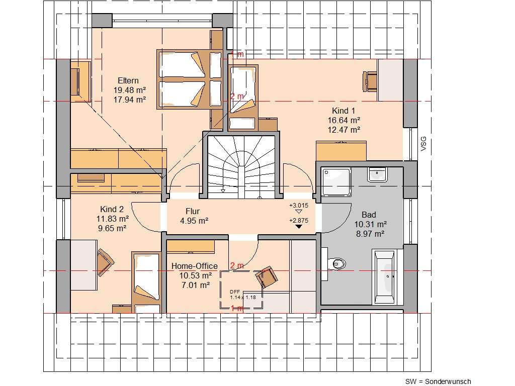 Individuell geplantes Ausbauhaus von Kern-Haus!, Ilm Kreis – Bild 4