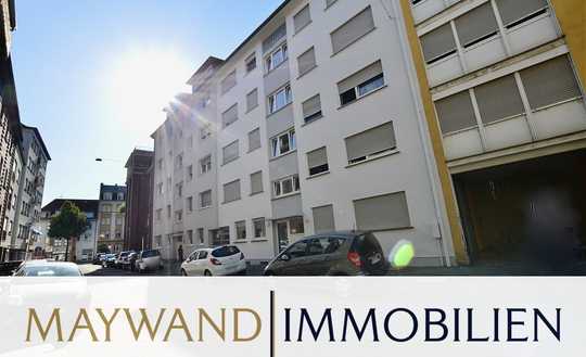 Gepflegte 3-Zimmer-Wohnung mit überdachtem Balkon und Stellplatz im Hof