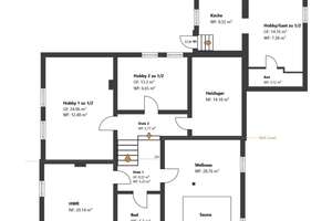 +++Wohntraum+++ Modernes Einfamilienhaus mit Wellnessbereich, großem Garten & Einliegerwohnung in Br – Die vollständige Adresse der Immobilie erhältst du vom Anbieter., 85649 Brunnthal – Vorschaubild 34