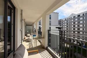Möblierte 3-Zi-Whg mit großem, sonnigem Balkon und Tiefgarage in München-Bogenhausen – Die vollständige Adresse der Immobilie erhältst du vom Anbieter., 81677 Parkstadt, München – Vorschaubild 7