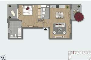 2-Zimmer-Wohnung in Berlin Tiergarten
