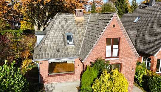 Bild von Einfamilienhaus in sehr ruhiger und begehrter Wohnlage von Wellingsbüttel