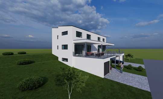 Modernes Architektenhaus an der Achalm