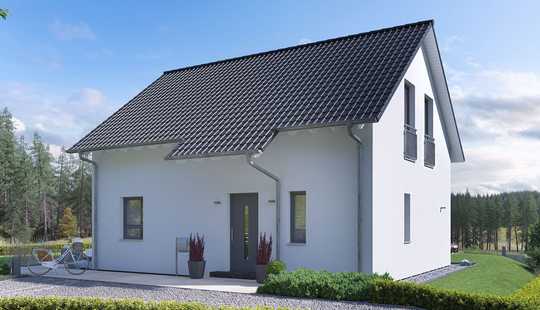 Bild von Ankommen, aufatmen, Zuhause sein - Familienglück im Grünen