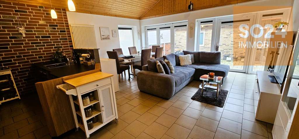 Immobilie in Inden - SO24 Inden Schophoven: Zwei Wohneinheiten,  Garagen, + Carport - Bild 4