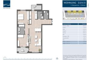 Große 3-Zimmer-Wohnung mit 2 Balkonen – Zum Gipelhof 12, 60594 Sachsenhausen-Nord, Frankfurt am Main – Vorschaubild 10