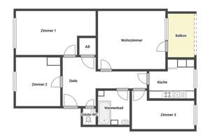 Vermieter gesucht: 4-Zimmer-ETW in Hillegossen zum sorgenfreien investieren – Die vollständige Adresse der Immobilie erhältst du vom Anbieter., 33699 Stieghorst, Bielefeld – Vorschaubild 13