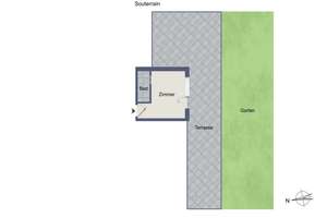 Attraktive 3 ½-Zimmer-Wohnung mit separatem Zimmer im Souterrain – Die vollständige Adresse der Immobilie erhältst du vom Anbieter., 70435 Zuffenhausen-Schützenbühl, Stuttgart – Vorschaubild 24
