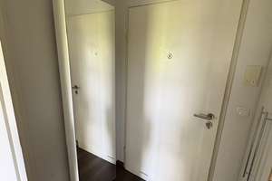 Hochwertige, komplett möblierte 2-Zimmer-Wohnung mit großem Westbalkon – sofort bezugsfertig – Burmesterstr. 4, 80939 Freimann, München – Vorschaubild 9