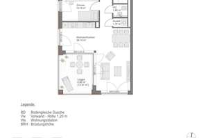 Neubau-Ferienwohnung mit Loggia und Yachthafenblick im BALTIQUE Travemünde – Die vollständige Adresse der Immobilie erhältst du vom Anbieter., 23570 Travemünde, Lübeck – Vorschaubild 16