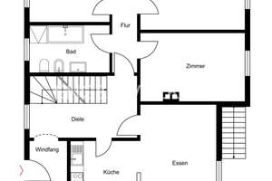 Freistehendes Einfamilienhaus mit viel Platz und Gestaltungsraum – Die vollständige Adresse der Immobilie erhältst du vom Anbieter., 51467 Schildgen, Bergisch Gladbach – Vorschaubild 7