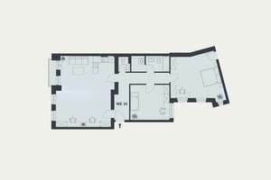 Bezugsfreie, große 3-Zimmer-Altbauwohnung mit Wohnküche, 2 Balkonen & Fahrstuhl – ideal für Familien – Berliner Allee 253, 13088 Weißensee, Berlin – Vorschaubild 2
