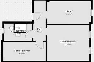 Helle und gut geschnittene frisch sanierte 2-Zimmer-Wohnung in Düsseldorf Stadtmitte – Oststrasse 114, 40210 Düsseldorf – Vorschaubild 17