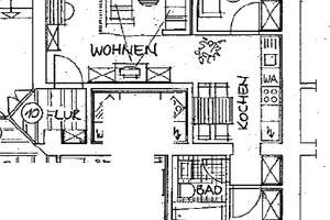 Frei ab 1.4.26 - 1.OG mit offener Küche und sonnigem Balkon ! – Vettersstr. 62, 9126 Bernsdorf, Chemnitz – Vorschaubild 3