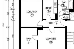 Kaufen günstiger als mieten - Einzigartige Maisonette-Wohnung mit Weitblick – Berliner Straße 24, 58135 Haspe-Ost, Hagen – Vorschaubild 3