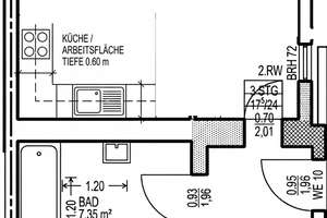 Perfekt für Wohngemeinschaften: 103 m² mit Balkon und Terrasse – Die vollständige Adresse der Immobilie erhältst du vom Anbieter., 40227 Oberbilk, Düsseldorf – Vorschaubild 2