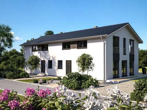 1 Haus Mit 2 Getrennten Wohneinheiten 280 M Je 140 M Freie Planung