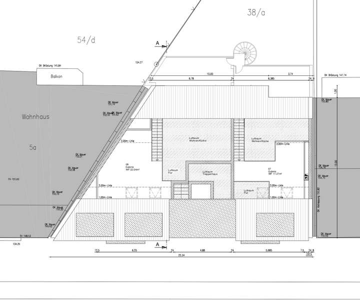 Dachgeschoss Galerie