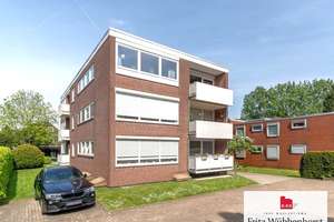 Gepflegte 3-Zimmer-Wohnung in zentraler Lage mit Garage