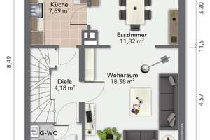 Doppelhaushälfte in bevorzugter Wiesbadener Lage – Die vollständige Adresse der Immobilie erhältst du vom Anbieter., 65193 Nordost, Wiesbaden – Vorschaubild 21