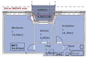 Modernisierte 2-Zimmerwohnung mit sonnigem Balkon als Kapitalanlage – Die vollständige Adresse der Immobilie erhältst du vom Anbieter., 22529 Lokstedt, Hamburg – Vorschaubild 20