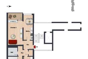 Helle Wohnung mit Balkon und Essbereich // 4.OG Wohnung 1 – Breslauer Str. 277, 38440 Laagberg, Wolfsburg – Vorschaubild 5