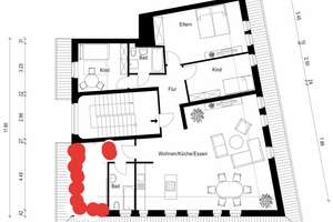 MEGA -》VIDEO / DACHTERRASSE, EINBAUKÜCHE MÖGL., FB-HEIZUNG, 2 BÄDER !!! – Die vollständige Adresse der Immobilie erhältst du vom Anbieter., 9113 Zentrum, Chemnitz – Vorschaubild 4