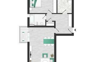 Lichtdurchflutete 2-Zimmer-Erdgeschoss-Wohnung mit Balkon und Tiefgarage in Düsseldorf-Mörsenbroich – 40470 Mörsenbroich, Düsseldorf – Vorschaubild 19
