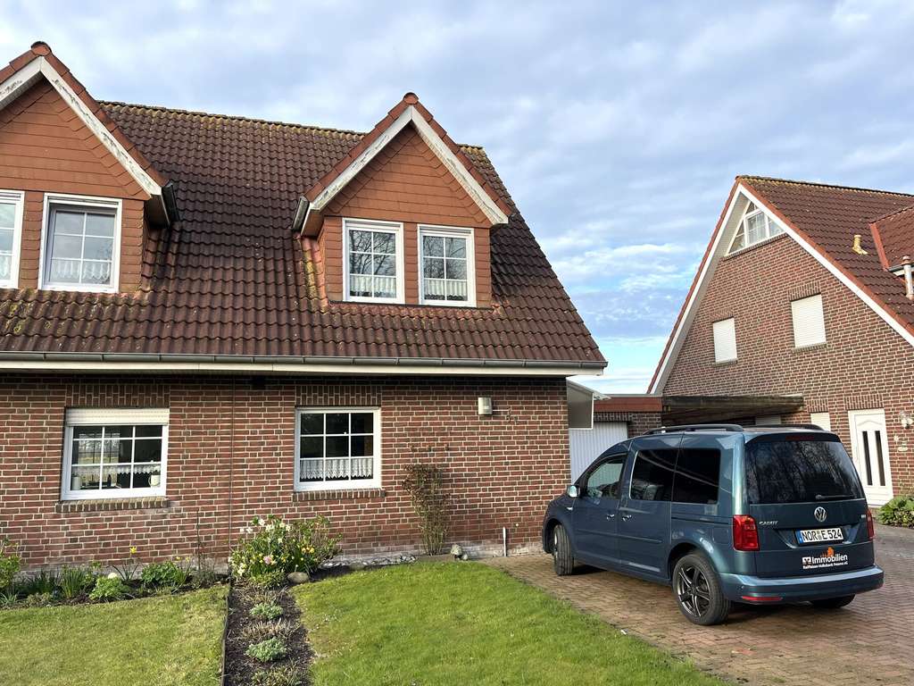 Immobilie in Stedesdorf - Doppelhaushälfte mit rückwärtig unverbautem Blick - Bild 2