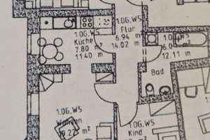 Helle 3-Zimmer Wohnung im 3. OG am Hanseplatz – Leipziger Straße 34, 99085 Krämpfervorstadt, Erfurt – Vorschaubild 15