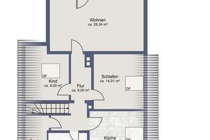Großzügiges Einfamilienhaus in sonniger Lage, Obj. T/0573 – Die vollständige Adresse der Immobilie erhältst du vom Anbieter., 82069 Schäftlarn – Vorschaubild 6