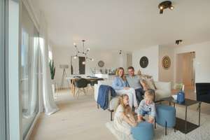 Düsseldorf-Unterbach: Exklusive 4-Zimmer-Neubauwohnung mit Südwestbalkon!