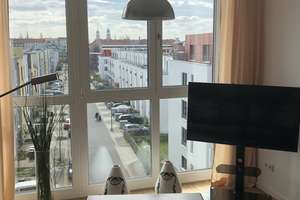 Wunderschöne möblierte, helle 2-Zi-Whg. mit EBK 4. OG Südbalkon mit unverbautem Blick – Erich-Nehlhans-Straße 25, 10247 Prenzlauer Berg, Berlin – Vorschaubild 6
