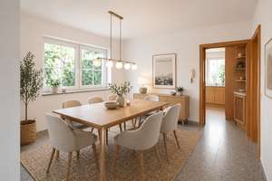 ALPENBLICK: Große Villenhälfte mit Einliegerwohnung + 6 Zimmern + Hobbyraum + großem Garten – Die vollständige Adresse der Immobilie erhältst du vom Anbieter., 80999 Untermenzing, München – Vorschaubild 7