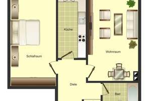 Gemütliche 2-Zimmerwohnung in Langenfeld zum 01.10.2026 – Solinger Straße 123, 40764 Langenfeld (Rheinland) – Vorschaubild 3