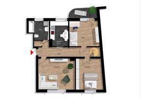 Kaufen günstiger als mieten - Maisonette-Wohnung mit Weitblick vom Balkon – Berliner Straße 24, 58135 Haspe-Ost, Hagen – Vorschaubild 6