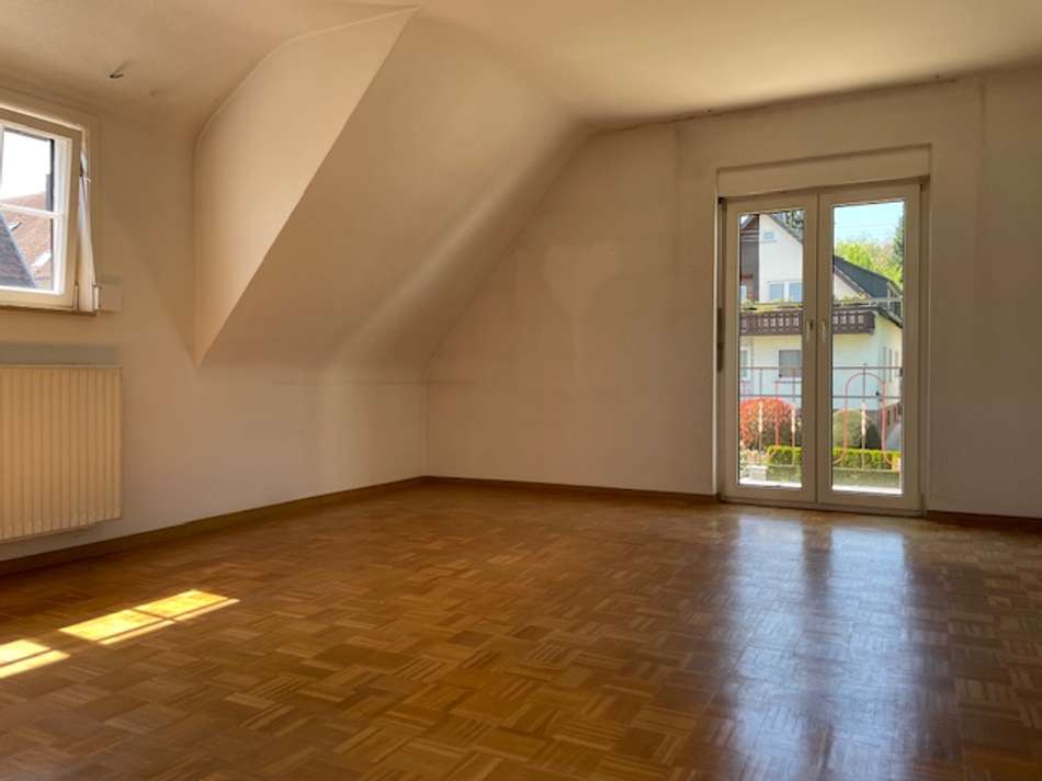 Wohnzimmer im Dachgeschoss