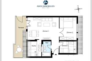 Dachgeschosswohnung mit Südbalkon: Stilvolle 2,5-Zimmer-Wohnung in Top-Zustand – Trützschlerstr. 12, 12487 Johannisthal, Berlin – Vorschaubild 31
