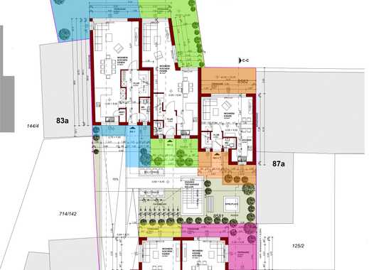 Neubau 1Familien-Reihenhaus mit 2 Terrassen & Garten in FRANKFURT-Schwanheim