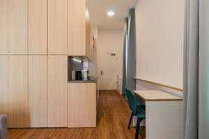 All-inklusive Miete! Studio mit privater Terrasse nahe Hauptbahnhof in der Europa City Berlin – Lehrter Straße 24B, 10557 Moabit, Berlin – Vorschaubild 10