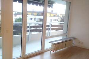 Helle, ruhige, renovierte 2-Zi.-Wohnung mit umlaufendem Balkon, Fernblick & Aufzug – Nähe Uni/Messe – Bergiusstraße 74, 86199 Göggingen-Nordost, Augsburg – Vorschaubild 6