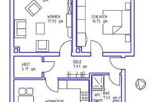 2-Zimmer-Wohnung in Mannheim-Neckarstadt (Ost) – Nürburgstraße 21, 68167 Neckarstadt-Ost/Wohlgelegen, Mannheim – Vorschaubild 4