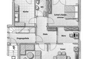 Rotklinker-EFH mit viel Potenzial + großem Garten in ruhiger Lage von Osdorf/Grenze Nienstedten
 – Die vollständige Adresse der Immobilie erhältst du vom Anbieter., 22609 Osdorf, Hamburg – Vorschaubild 20